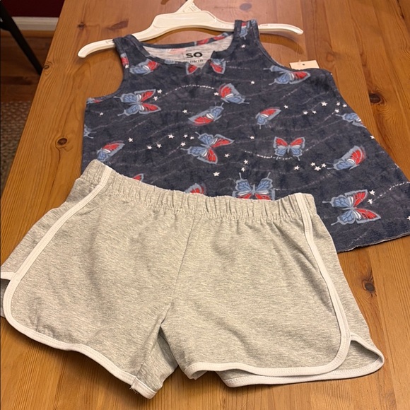 SO Other - SO  Set Blue and Gray Matching Set